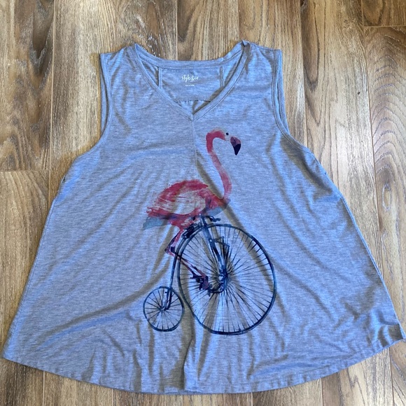Style & Co. Tops - Style & Co Flamingo Tunic Tank PXL